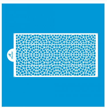 Stencil Vitral - Bluestar